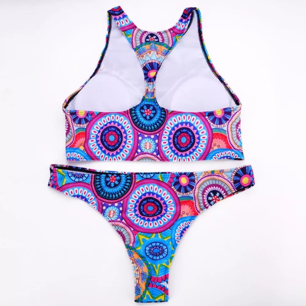💥LAST ONE💥 NEW Bohemian Halter Style Bikini Set - Picture 3 of 6